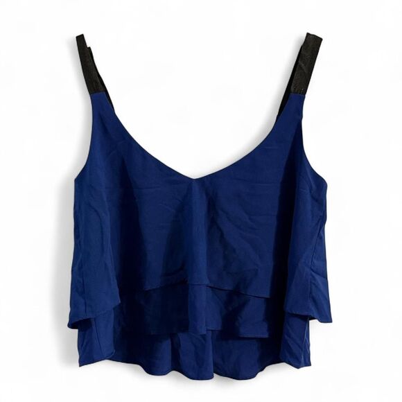 Zara Women's Blue Sleeveless Shirt XS Trafaluc - Picture 2 of 4